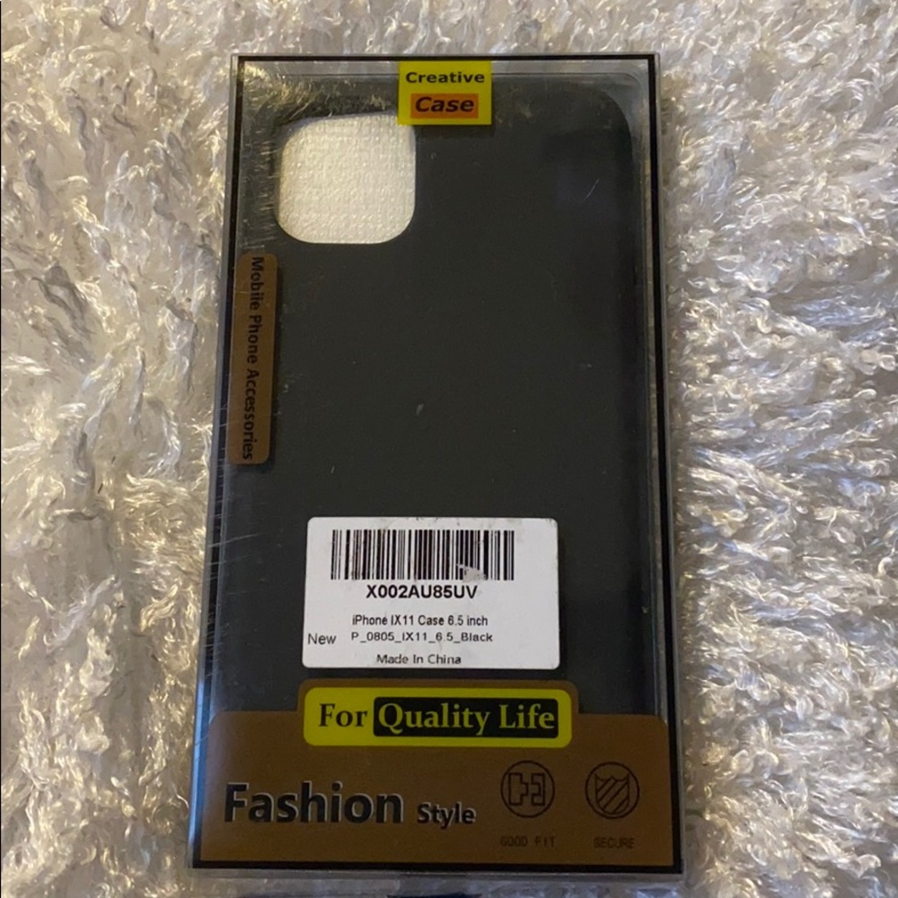 iPhone IX 11 Case 6.5 inch black